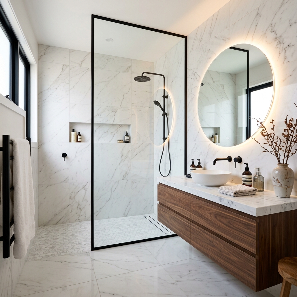 Spa Bathroom After